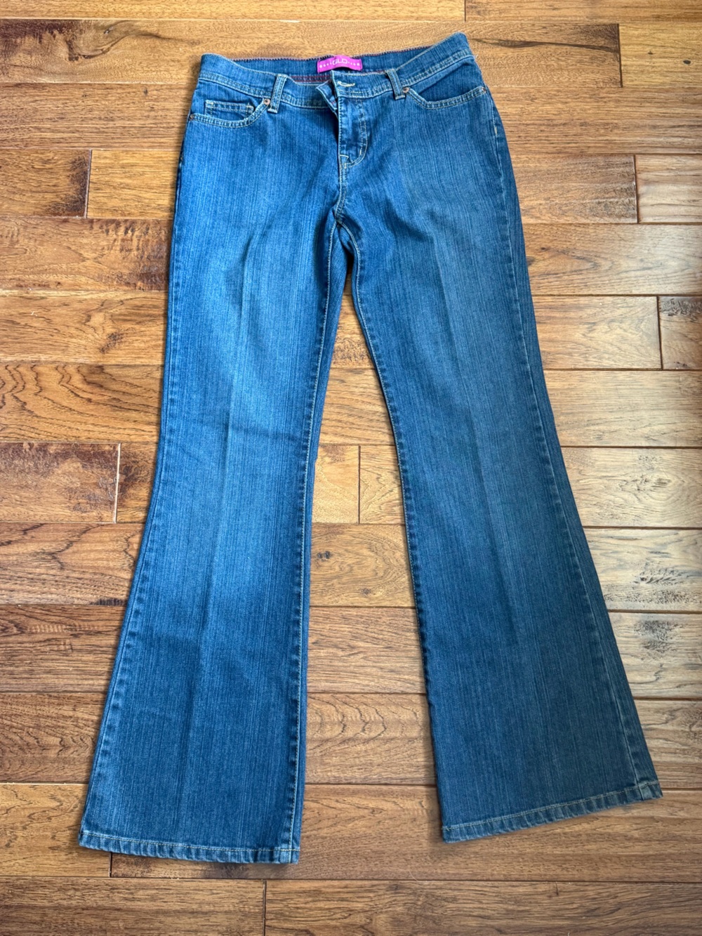 GLO jeans Women's Blue Flare Denim